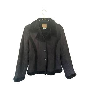 Faux shearling jacket
